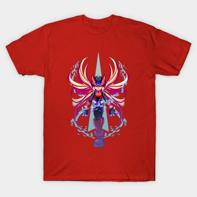 Megaman Zero T-Shirt by DoubleZero_24